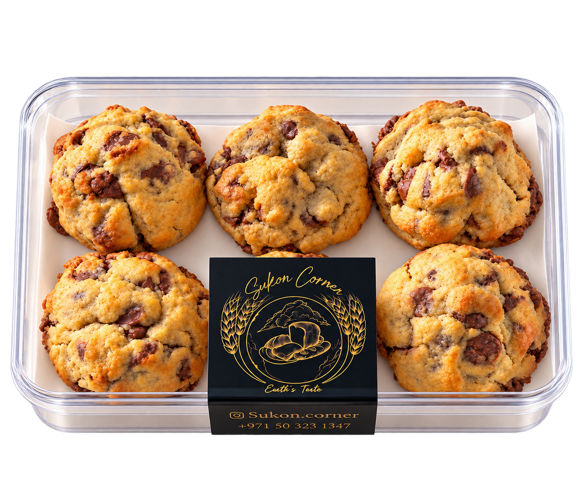 Crunchy Cookies (Chunky Style Cookies)